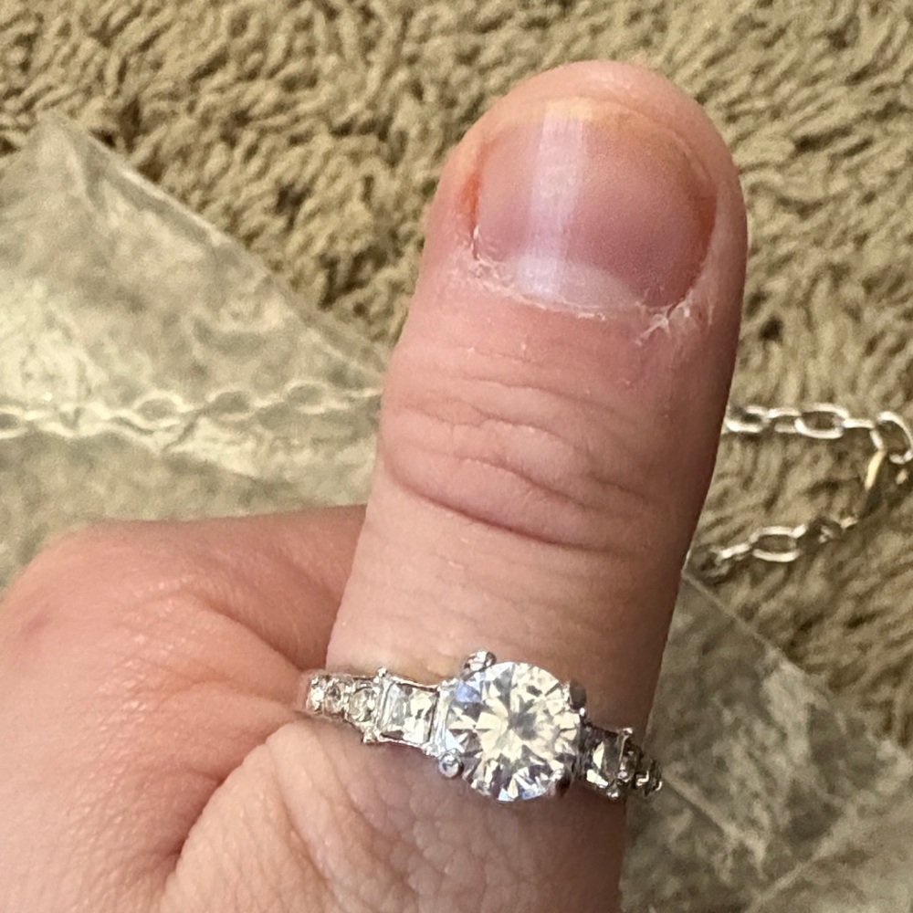 Silver-Tone Clear Crystal - Women Jewelry